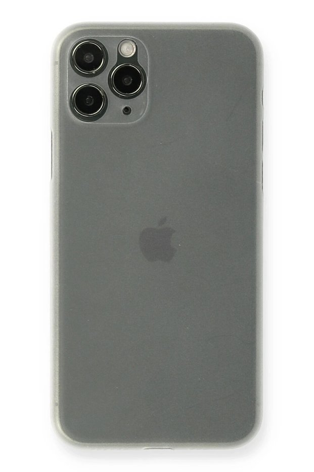Ilkeshop New iPhone 11 Pro Case Pp Ultra Thin Cover (95549) - White