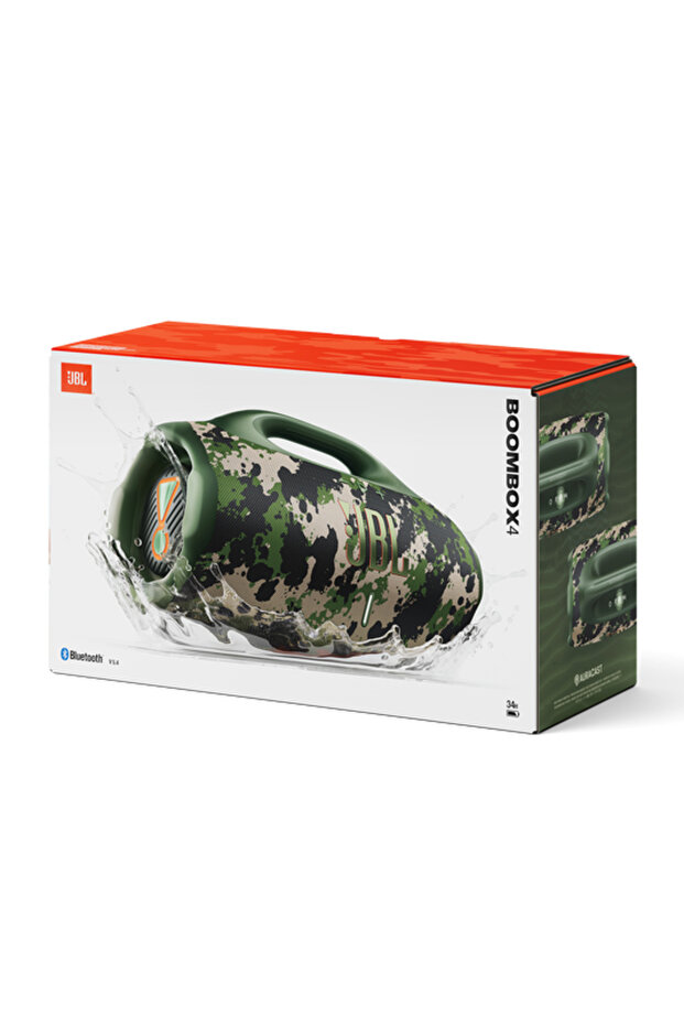 Boombox 4 Taşınabilir Bluetooth Hoparlör Kamuflaj - 7