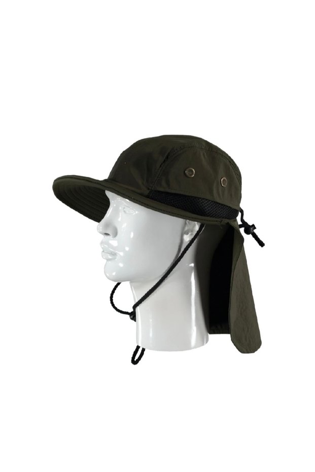 8384 Adult Safari Hat with Nape Protection