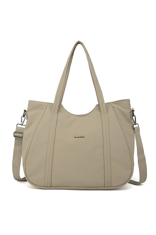 A.Taba Large Size Shopper Design Lightweight Fabric Women's Shoulder Bag
