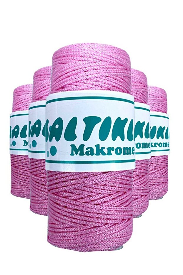 5 قطع من خيط مكرامية بوليستر لامع SS-1545