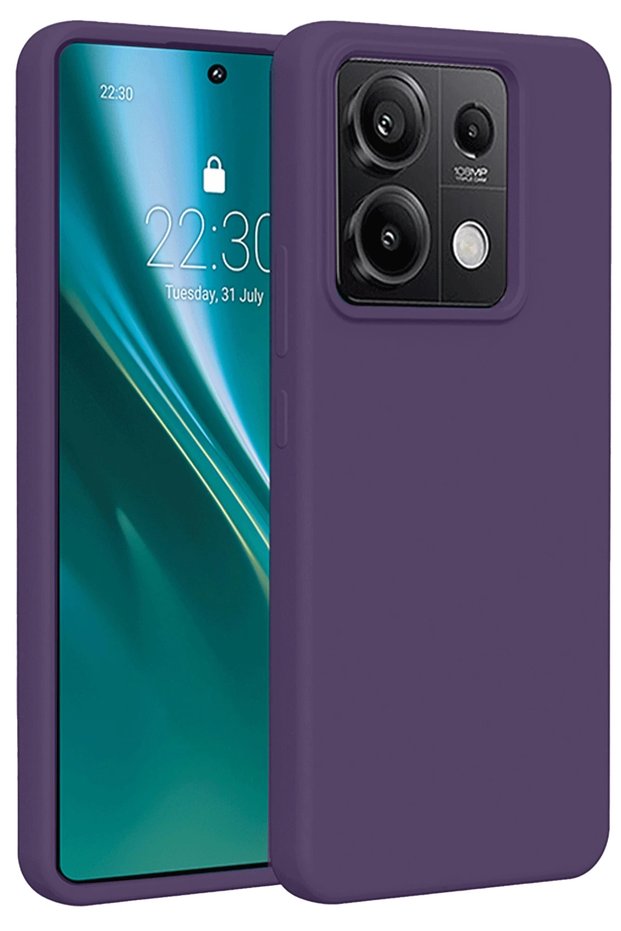 Ilkeshop Redmi Note 13 Pro 4g Case First Silicone (211030) - Purple