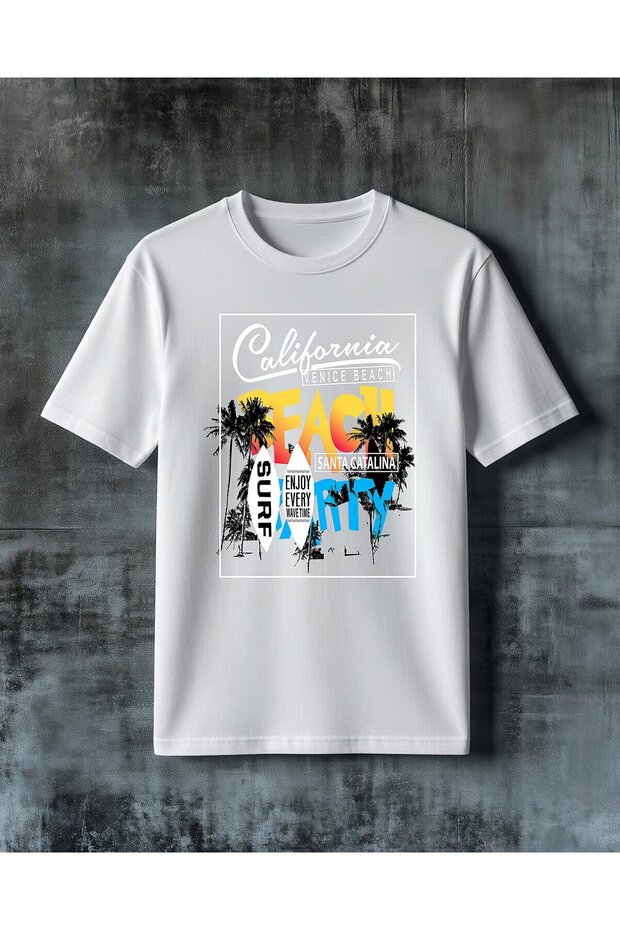 Beach Surf Alina Printed Oversize T-Shirt