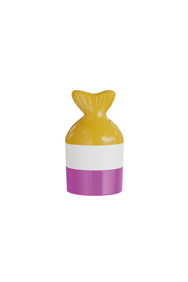 pink fish tail Travel Sunscreen Applicator Empty Refillable Sunscreen Lotion Applicator Portable App