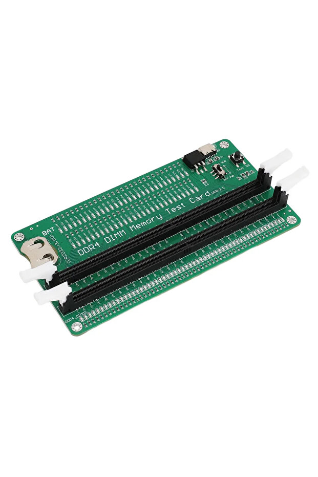 جهاز اختبار ذاكرة DDR4 الأخضر، جهاز اختبار ذاكرة DDR4 لأجهزة الكمبيوتر المكتبية، بطاقة اختبار DDR4، محلل تشخيصي للفتحات