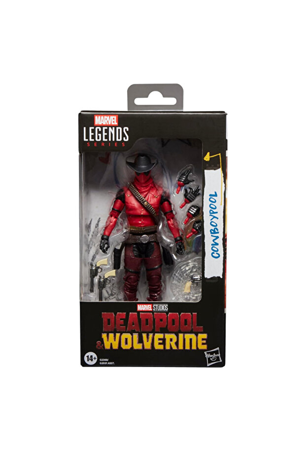 Marvel Legends Cowboypool, Deadpool & Wolverine Aksiyon Figürü