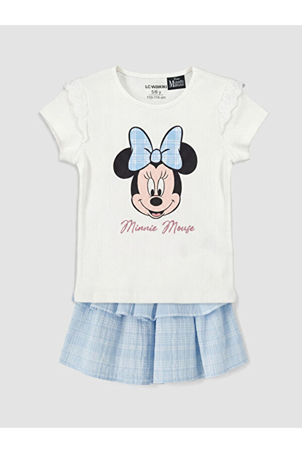 Cute Mouse Printed Girls' Set from Uzg Store for Style Enthusiasts