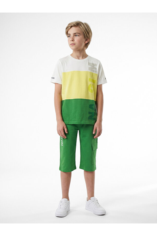 Boy's Summer Pajama Set 6-15 Years 2072