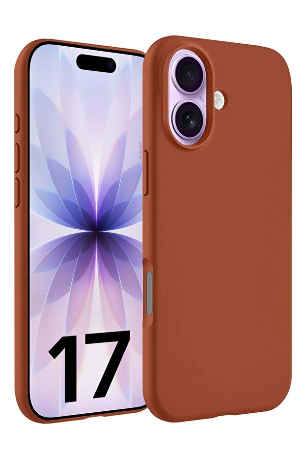 Liquid Silicone Protective Phone Case for iPhone 17, Soft Anti-Scratch Microfiber Lining