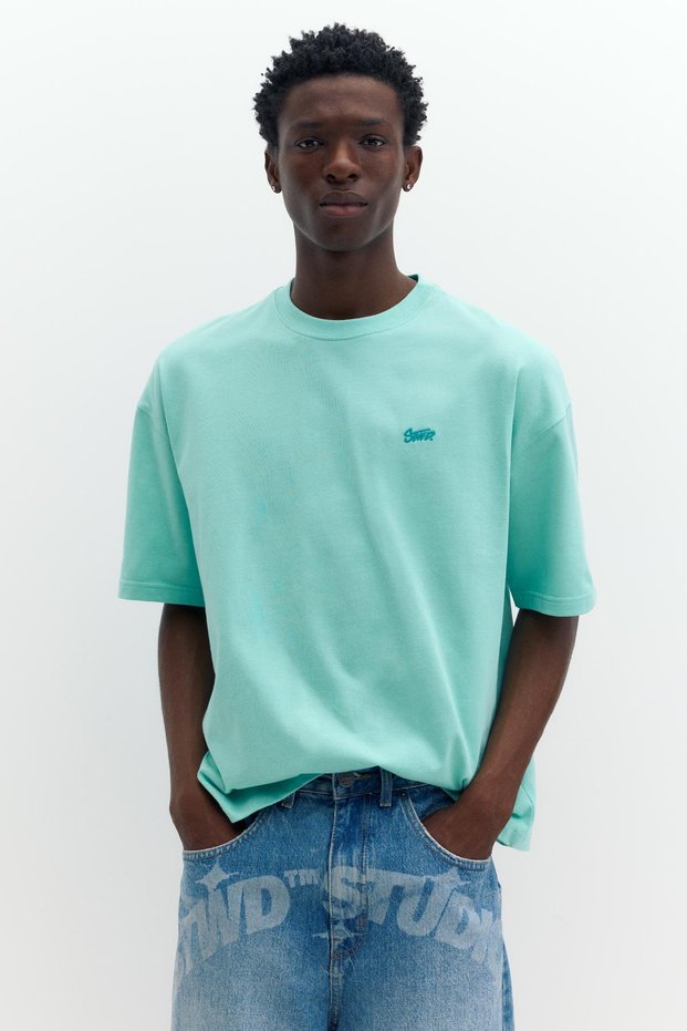 STWD logolu salaş t-shirt