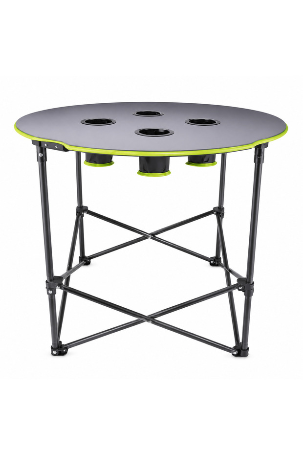 Paradise Folding Table with Cup Holder 73x73x60cm