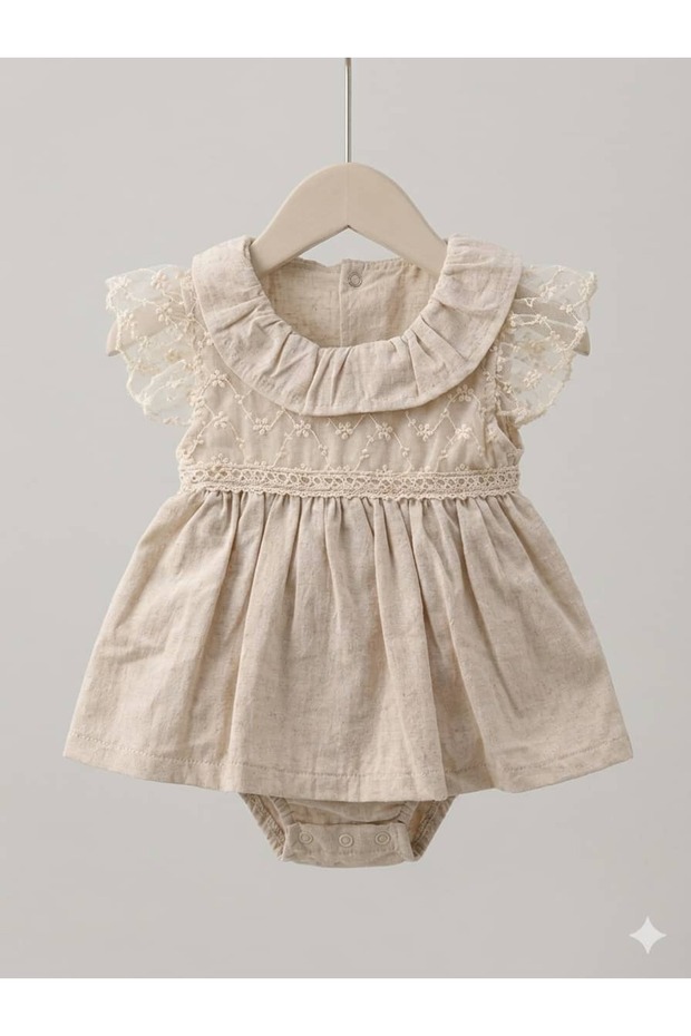 Lace and Ruffle Baby Girl Summer Holiday Dress