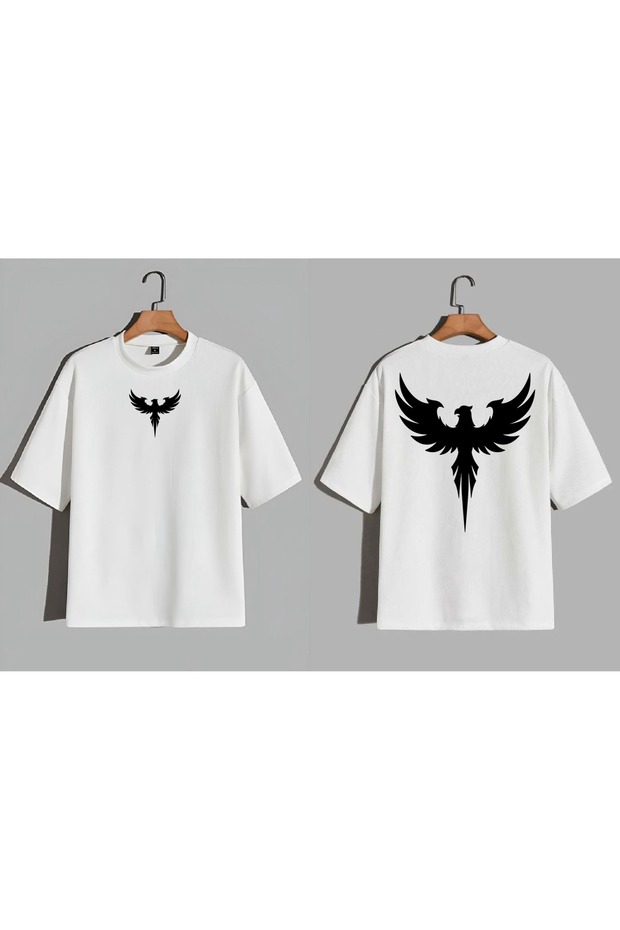 Eagle Printed Oversized T-Shirt
