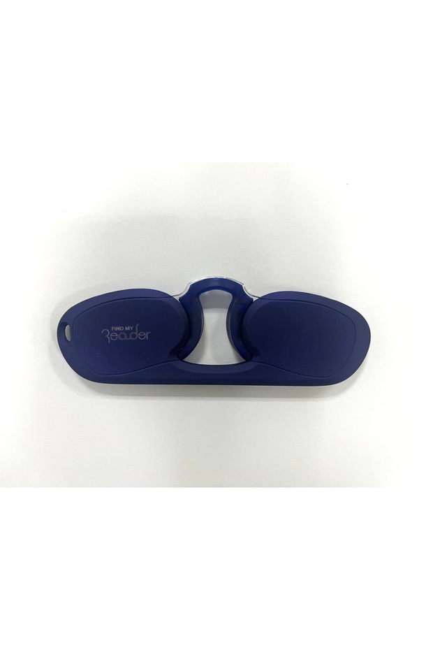 FIND MY Reader Rectangle Nose clip-on Reading Glass (Royal Blue, 1.50 x)
