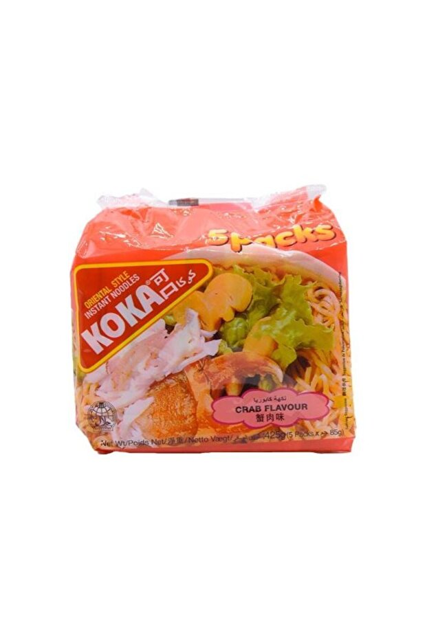 Instant Noodles Crab 5x85g Pack