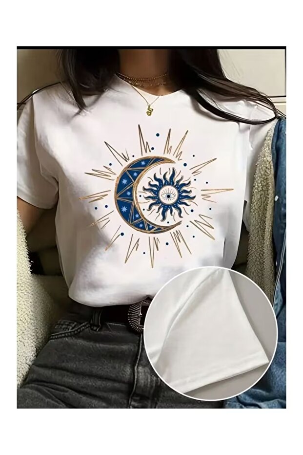 Unisex Comfortable Fit Tshrit Mixed Printed Tshirt