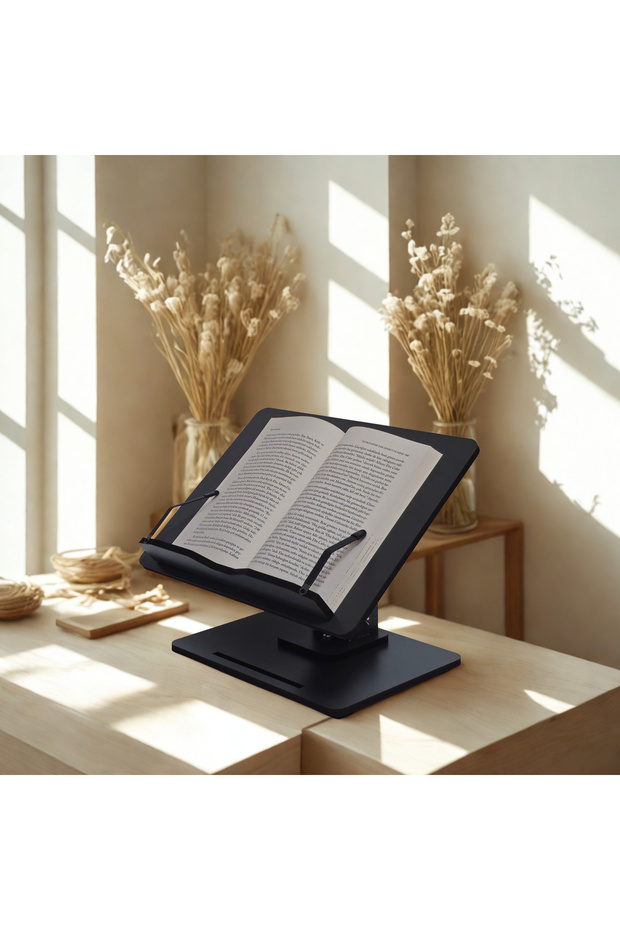 Book Reading, Laptop and Tablet Stand, Height Adjustable 360 °   Rotatable Foldable
