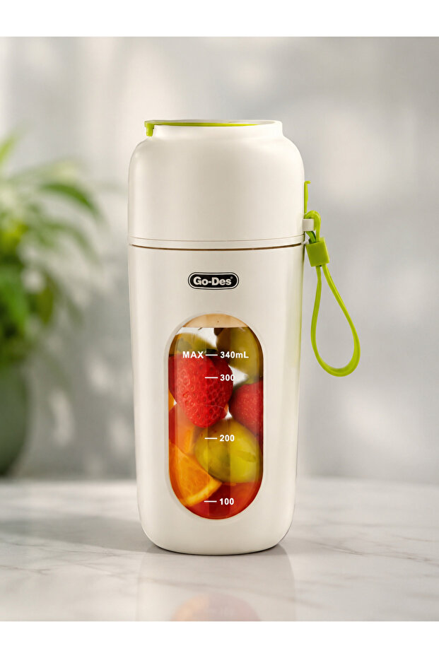 خلاط عصير محمول (Portable Juice Cup) من علامة Go-Des،