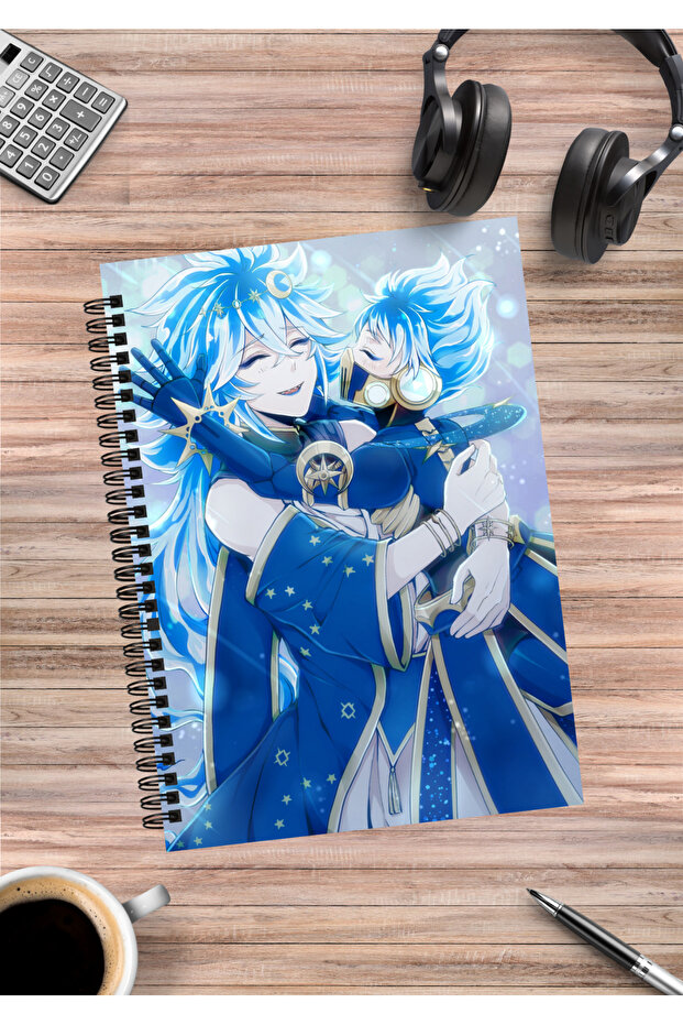 Twisted Wonderland Anime Spiral Notebook A5 (50 Sheets)
