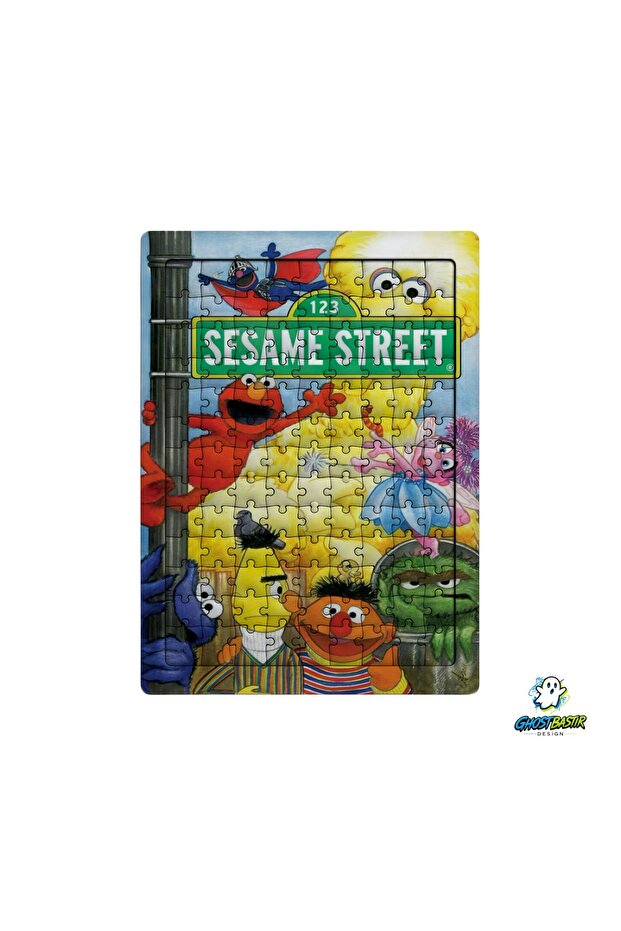 Sesame Street 99 Piece Standing Puzzle – Decorative Children's Puzzle 0196
