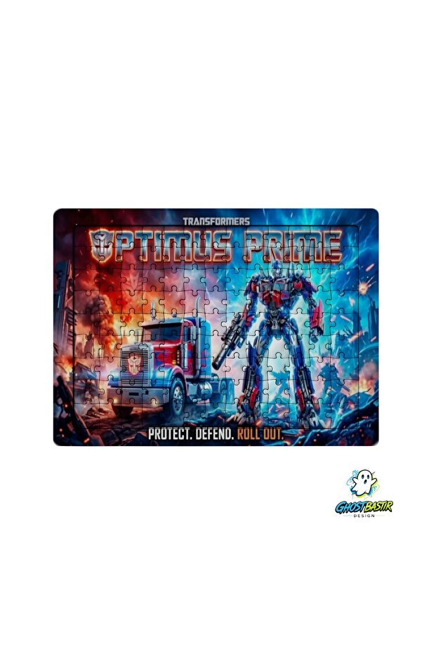 Transformers Optimus Prime 99 Piece Standing Puzzle – Decorative Children's Puzzle 0210