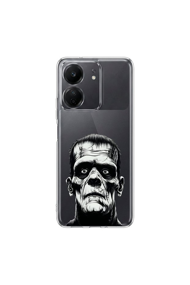 Poco C65 Compatible Horror 6 Design Transparent Case