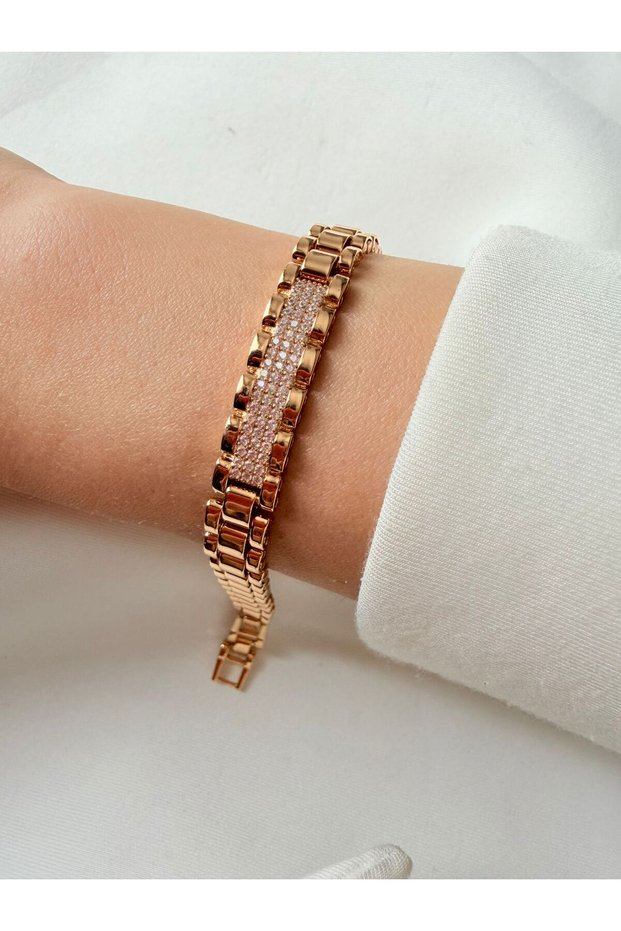 Rosegold Bracelet Original Xuping Bracelet with Zircon Stone Water Resistant