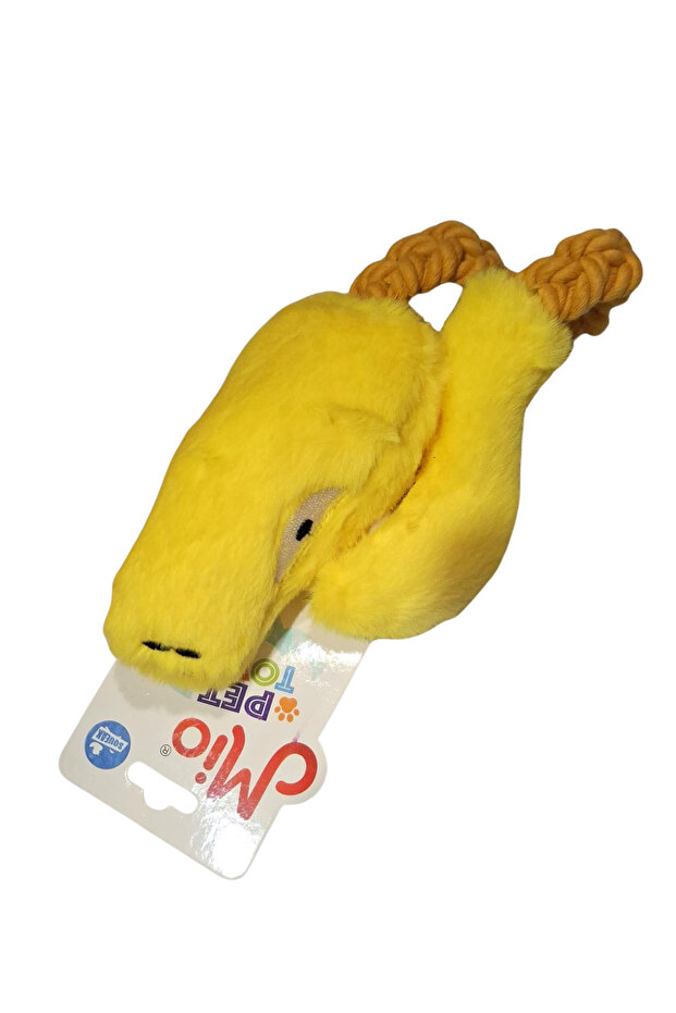 Plush Cat Toy Yellow