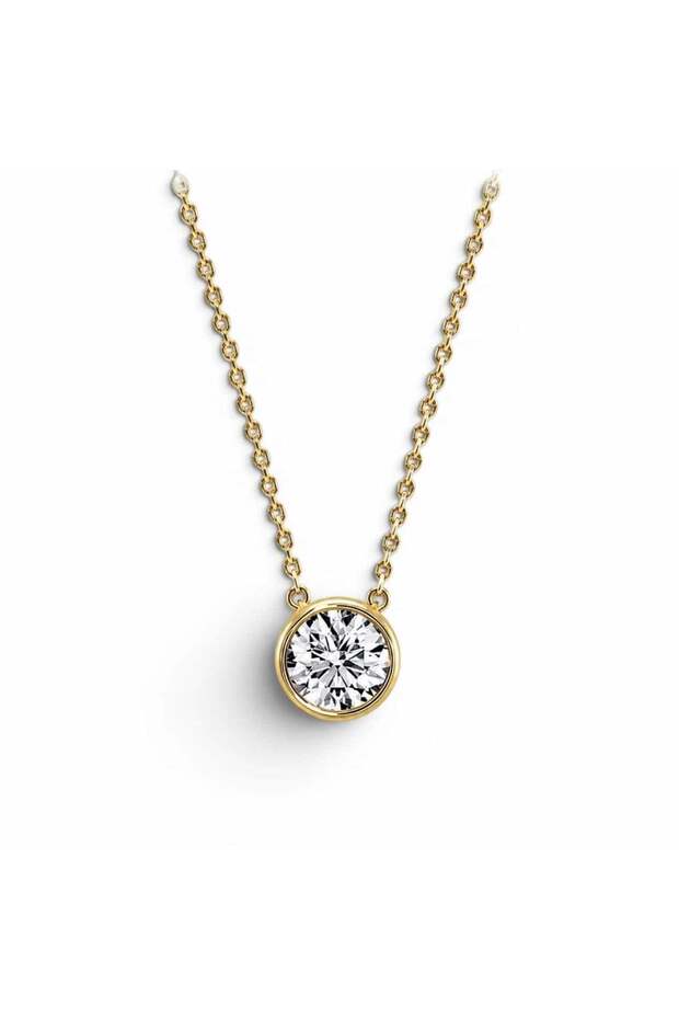 8 Mmaurora Grande Solitaire Necklace (45cm)