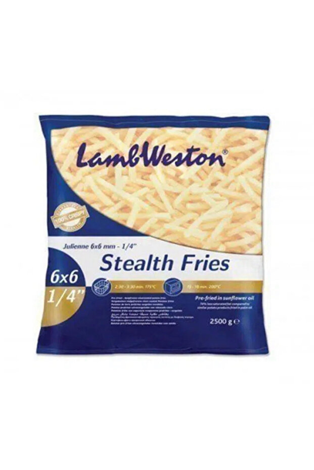 Potato Stealth Fries - 6x6 MM 2.5 kg