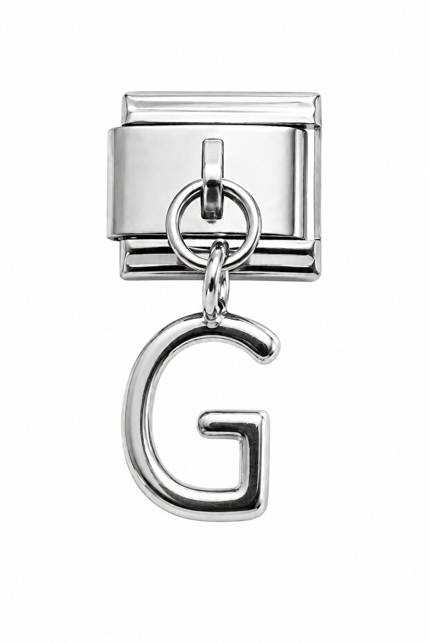 Gift Letter Charm Stainless Steel Bracelet