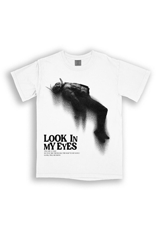 Travis Scott Look in My Eyes Printed Unisex Oversize T-Shirt