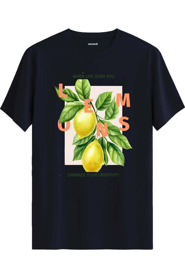 When Life Gives You Lemons Printed T-Shirt