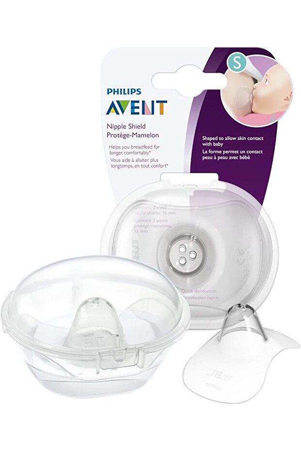 AVENT NIPPLE SHIELD SMALL 2S SCF153/01: 7688