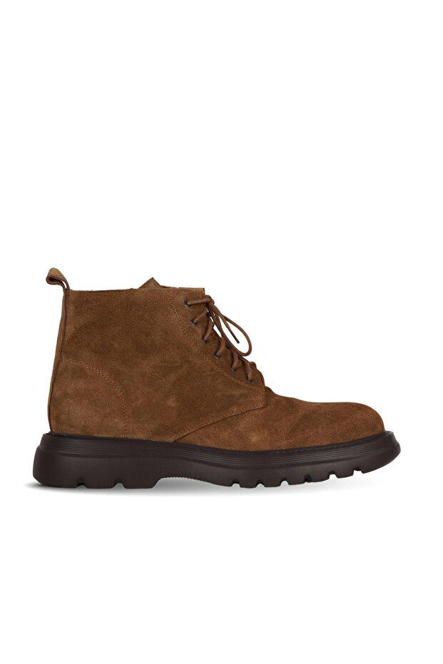 Tan Suede Men's Boots