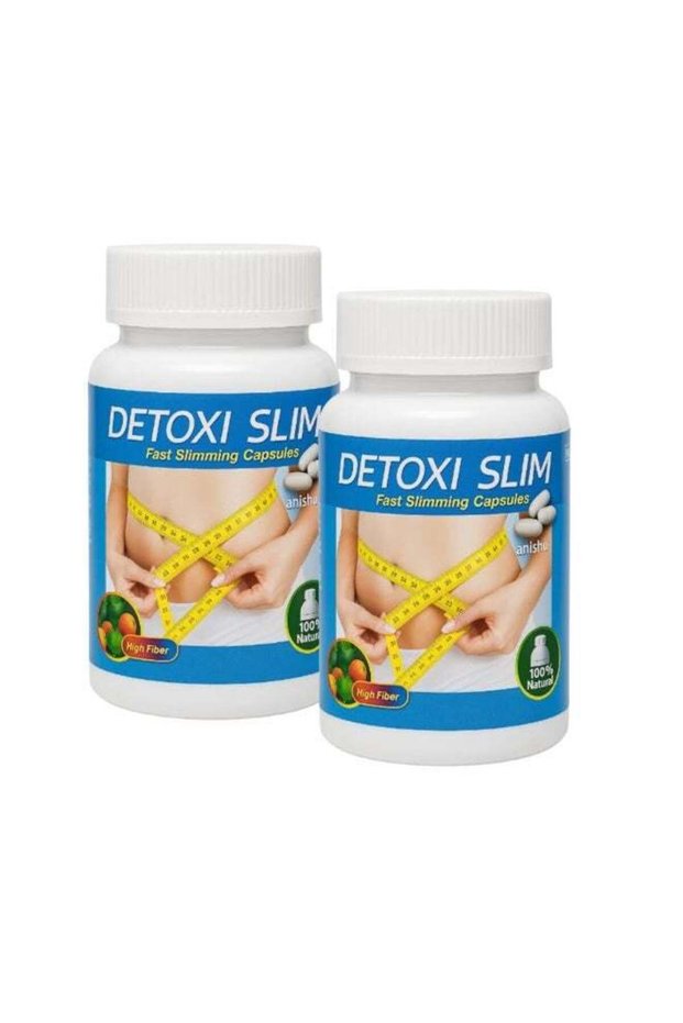 Detoxi Slim Wellness Capsules for Metabolism Support Pack of 2