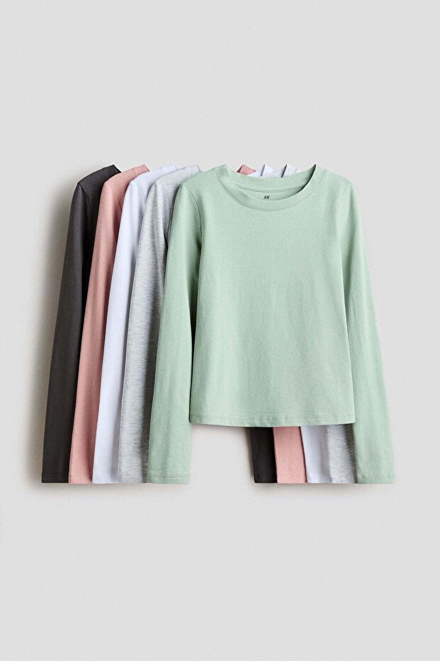 5-pack cotton tops