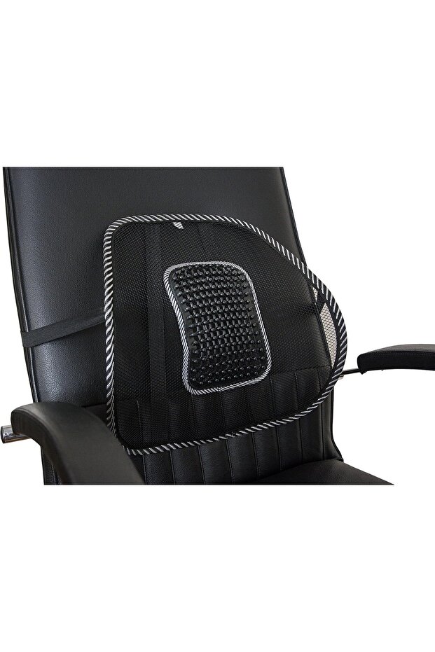 Breathable Lumbar Support Cushion Mesh Back Support Pad For Office Chair Car Seat