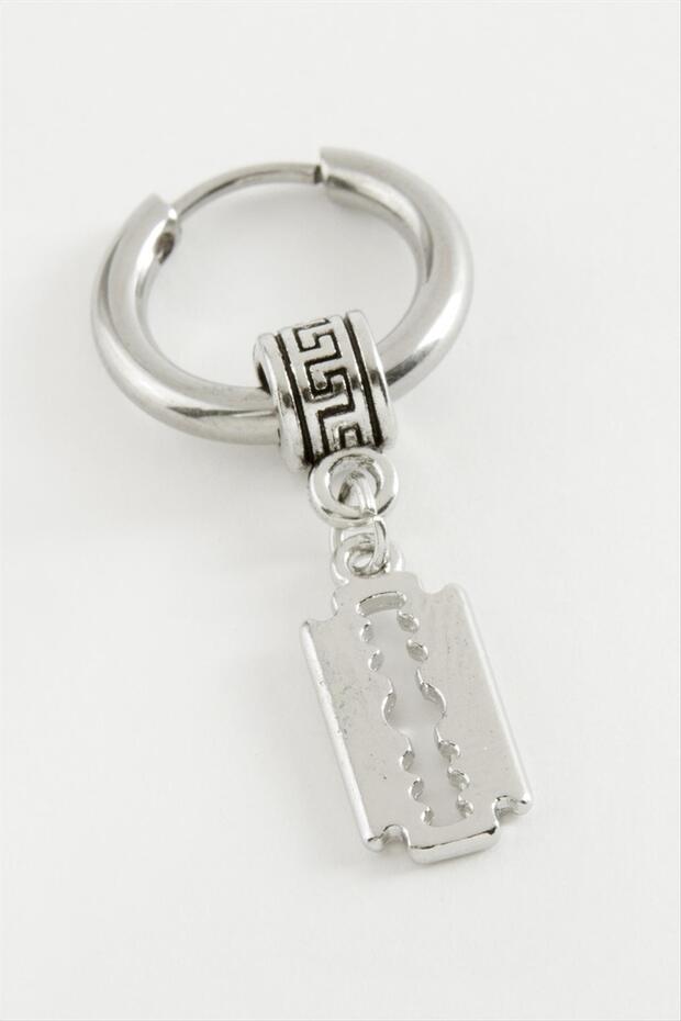 Razor Men's Steel Earrings