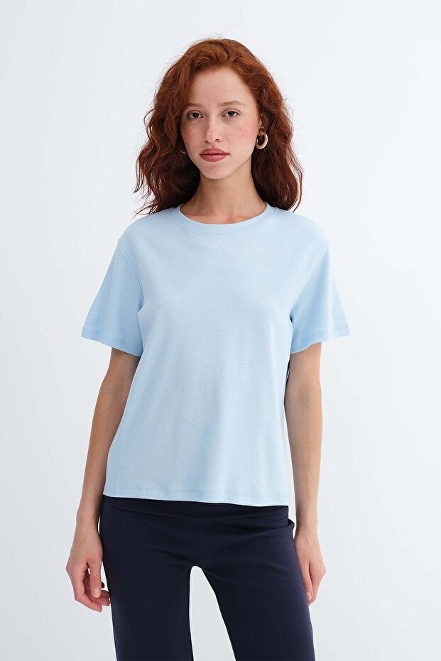 Crew Neck Basic T-Shirt P1904 - 1