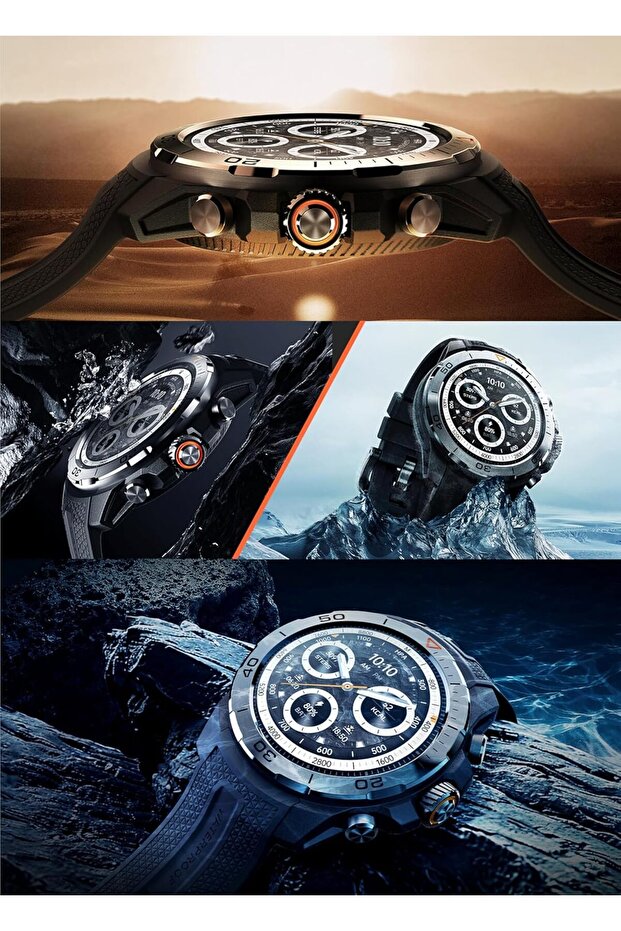 GS Explorer Smart Watch,1.32-inch round AMOLED screen Supports 150+ sports modes,Dual-frequency GPS - 6