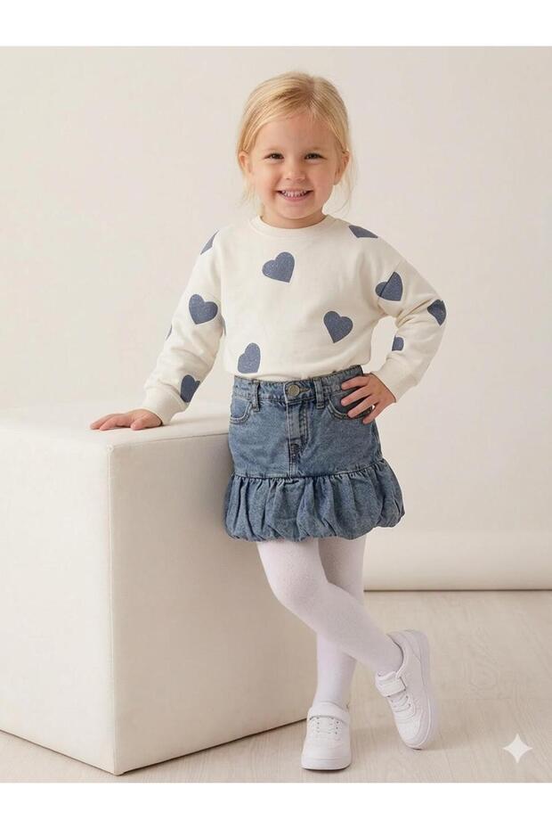 Girl's Balloon Skirt 2-Piece Set