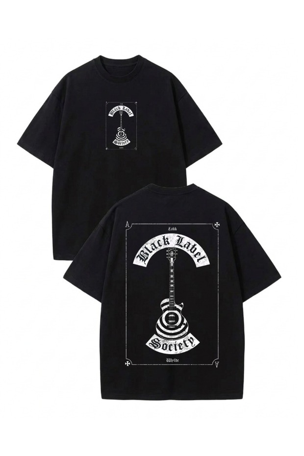 Black Label Society Printed Unisex Oversize T-Shirt