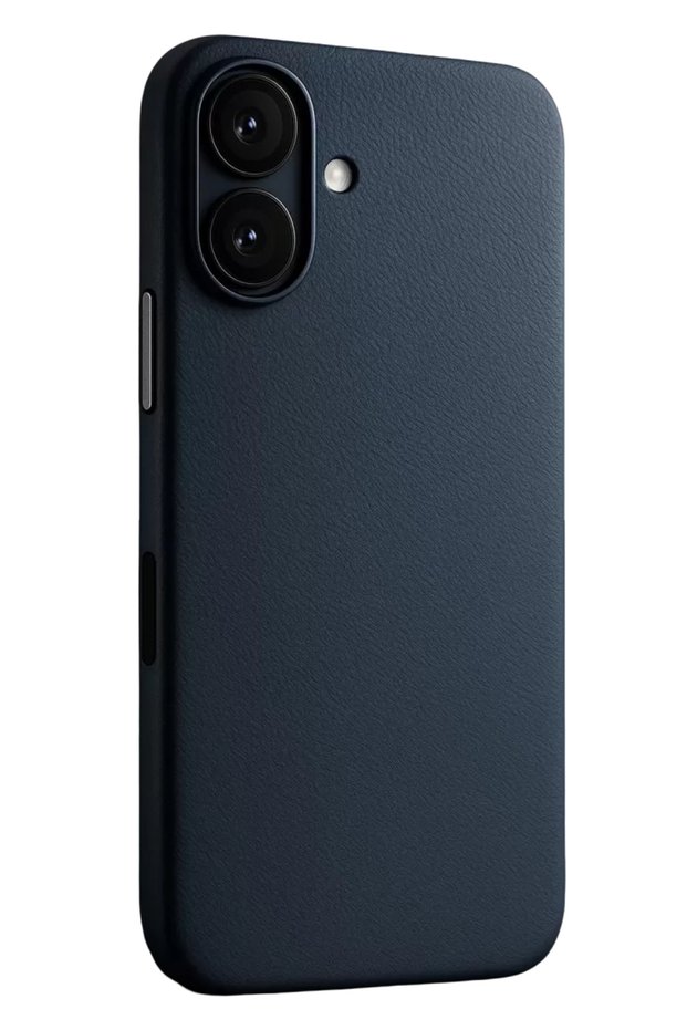 Joko iPhone 17 Compatible Wonder Leather Magsafe Cover - Navy Blue
