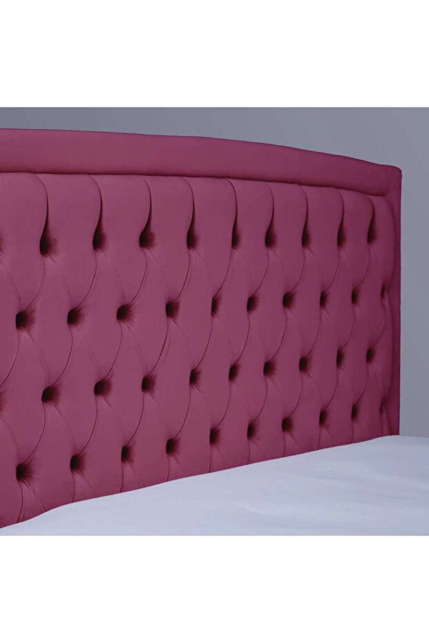 BIANCA HEADBOARD VELVET PINK L-160 : H-125 CM