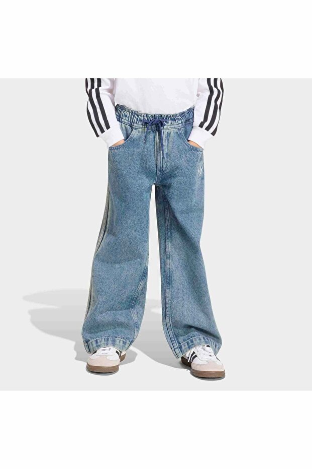 Firebird Den Tp Unisex Kids Denim Sports Pants Kq8875