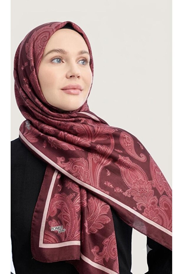 شال قطني ناعم -75×190 -06574-02