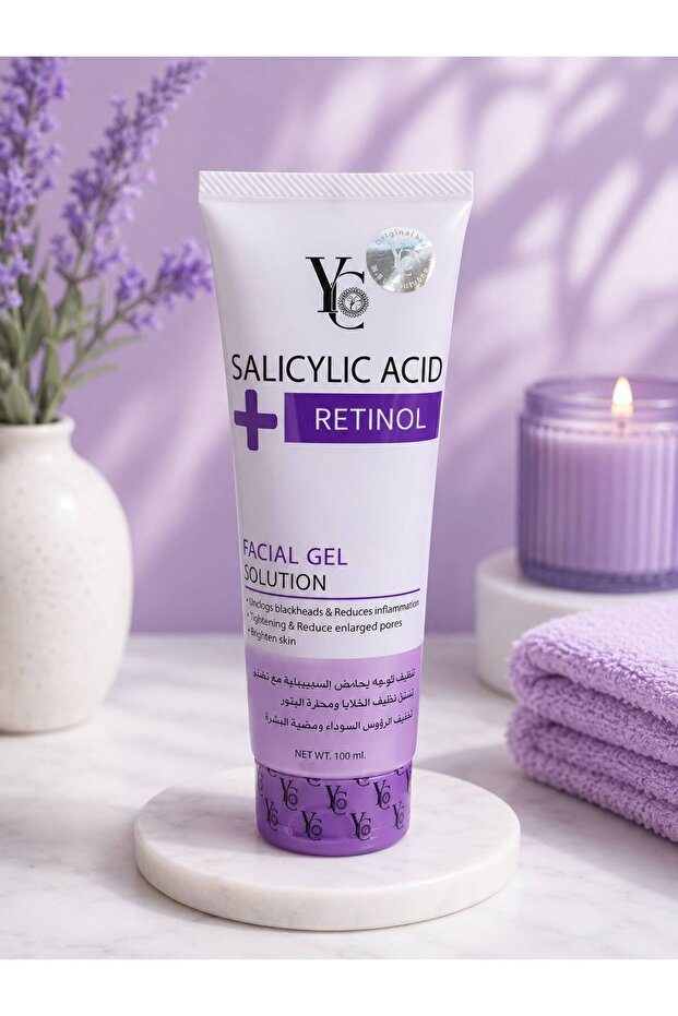 SALICYLIC + RETINOL FACIAL GEL SOLUTION 100ML