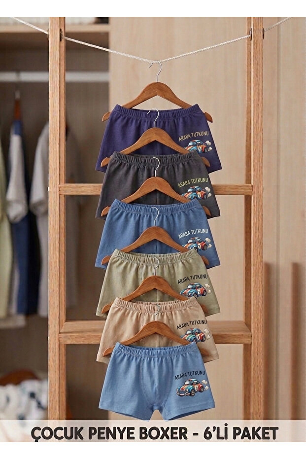 Boys' Boxer 6-Pack Economical Pack