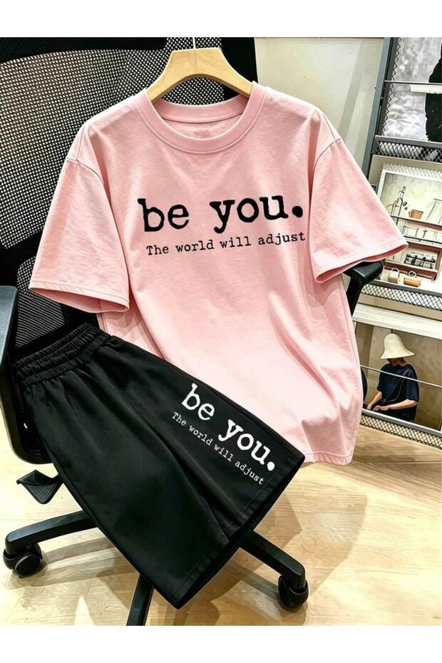 Unisex Oversize Shorts Set Short Sleeve T-Shirt Comfortable Fit Summer Casual Sports